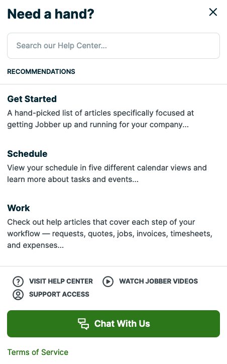 Question mark drawer