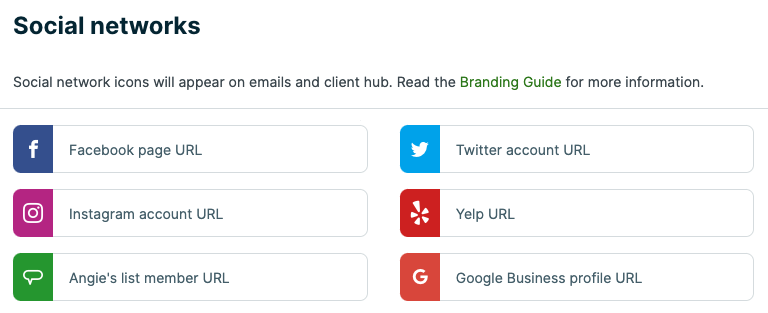 social network options