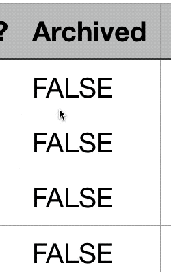 editing false to true